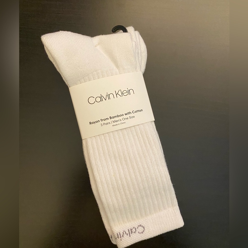 Calvin Klein Bamboo / Cotton blend socks